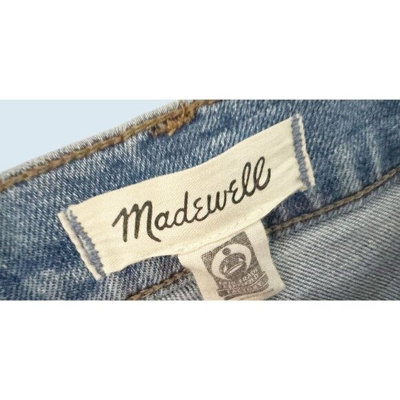 MADEWELL 11" High Rise Flare Retro Jeans Size 24 - Picture 6 of 8